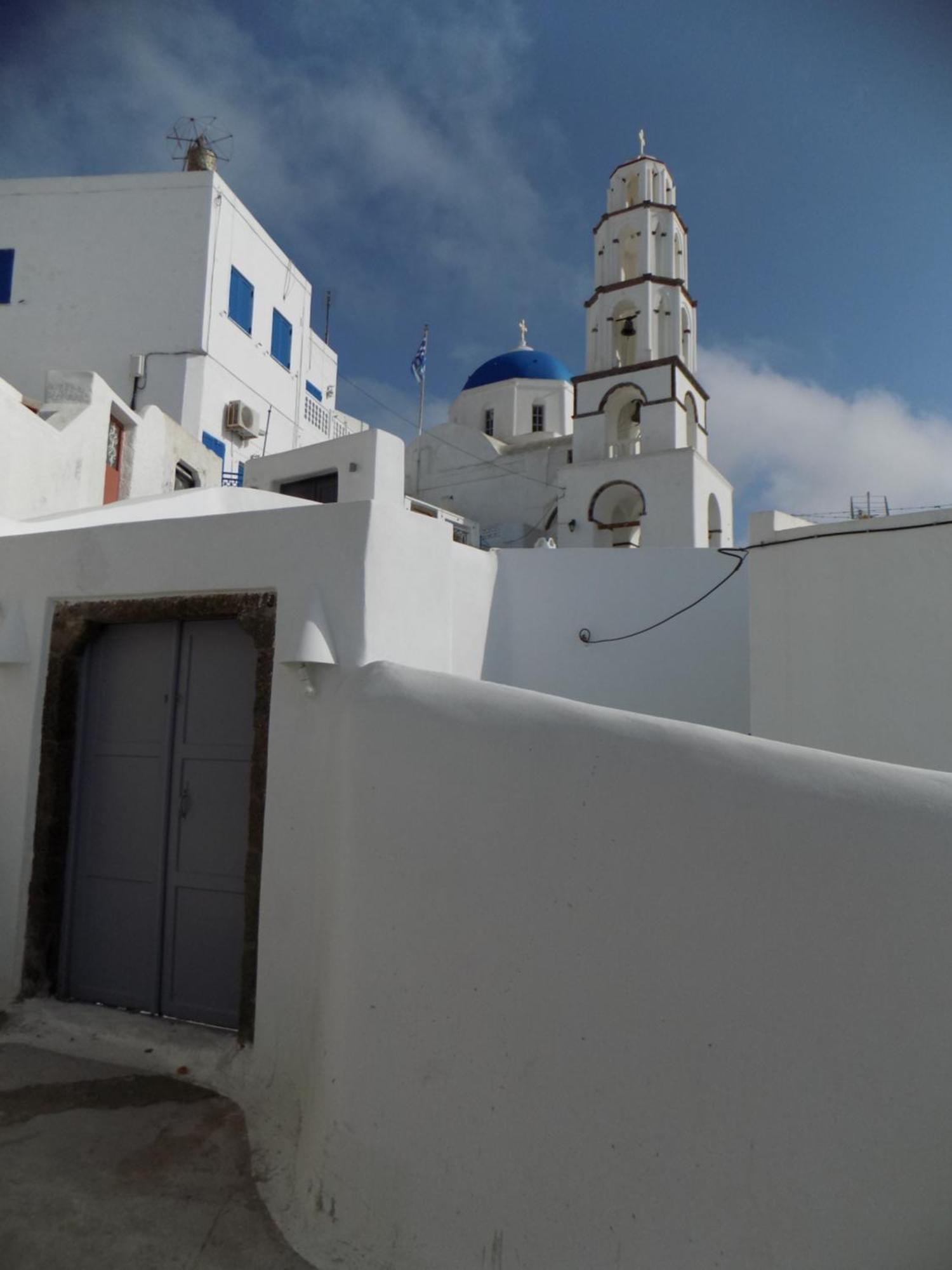 Imarkellis Santorini Pýrgos Esterno foto