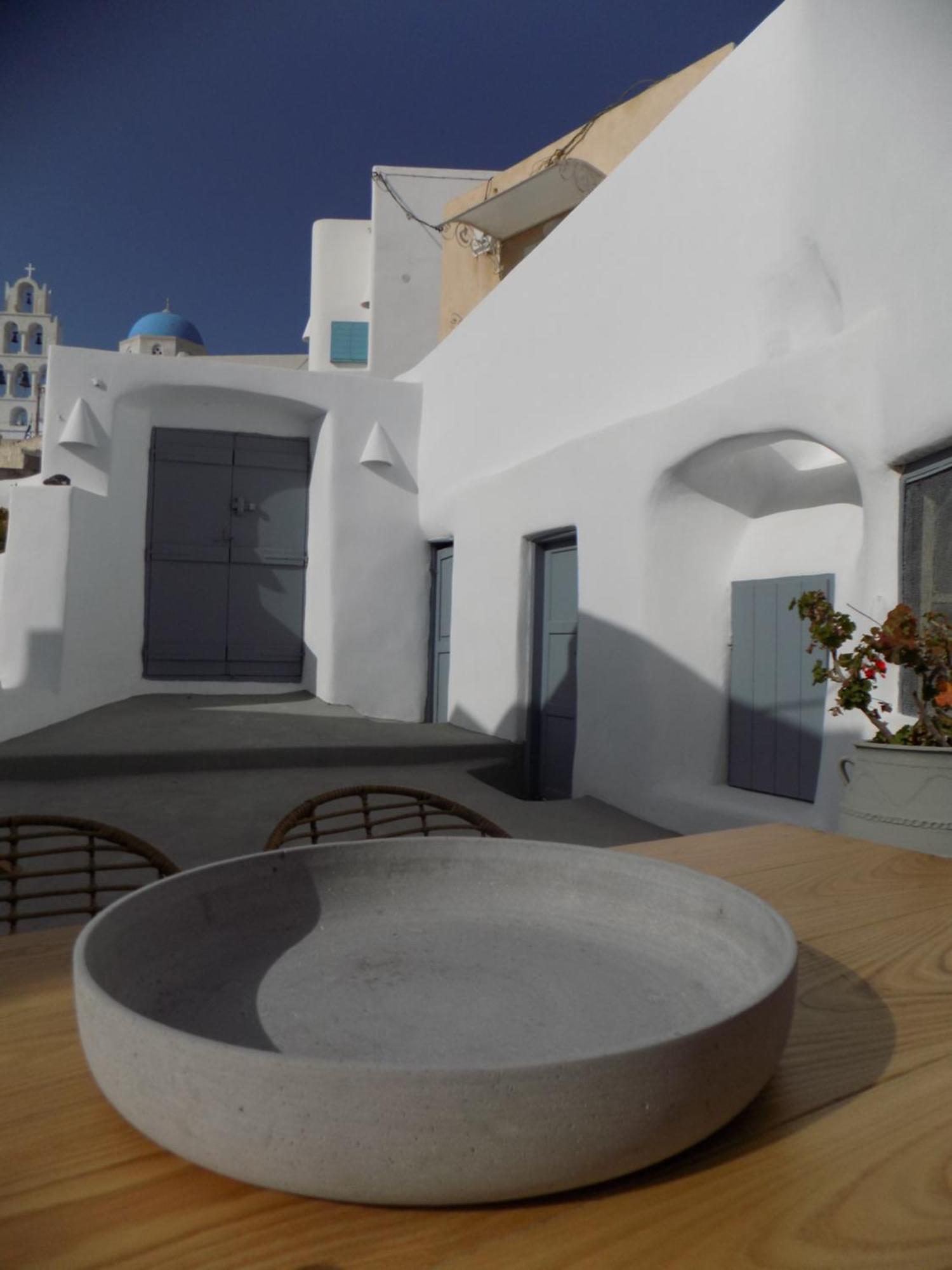 Imarkellis Santorini Pýrgos Esterno foto