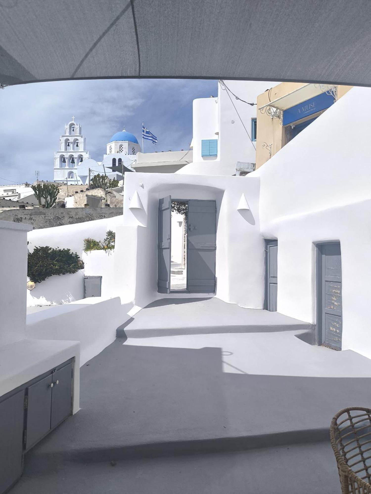 Imarkellis Santorini Pýrgos Esterno foto