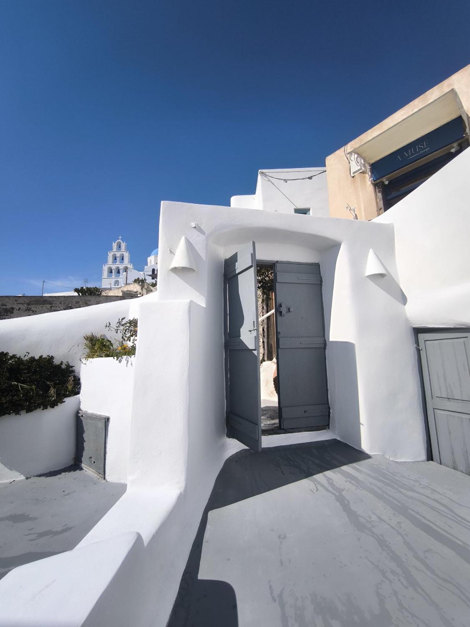 Imarkellis Santorini Pýrgos Esterno foto