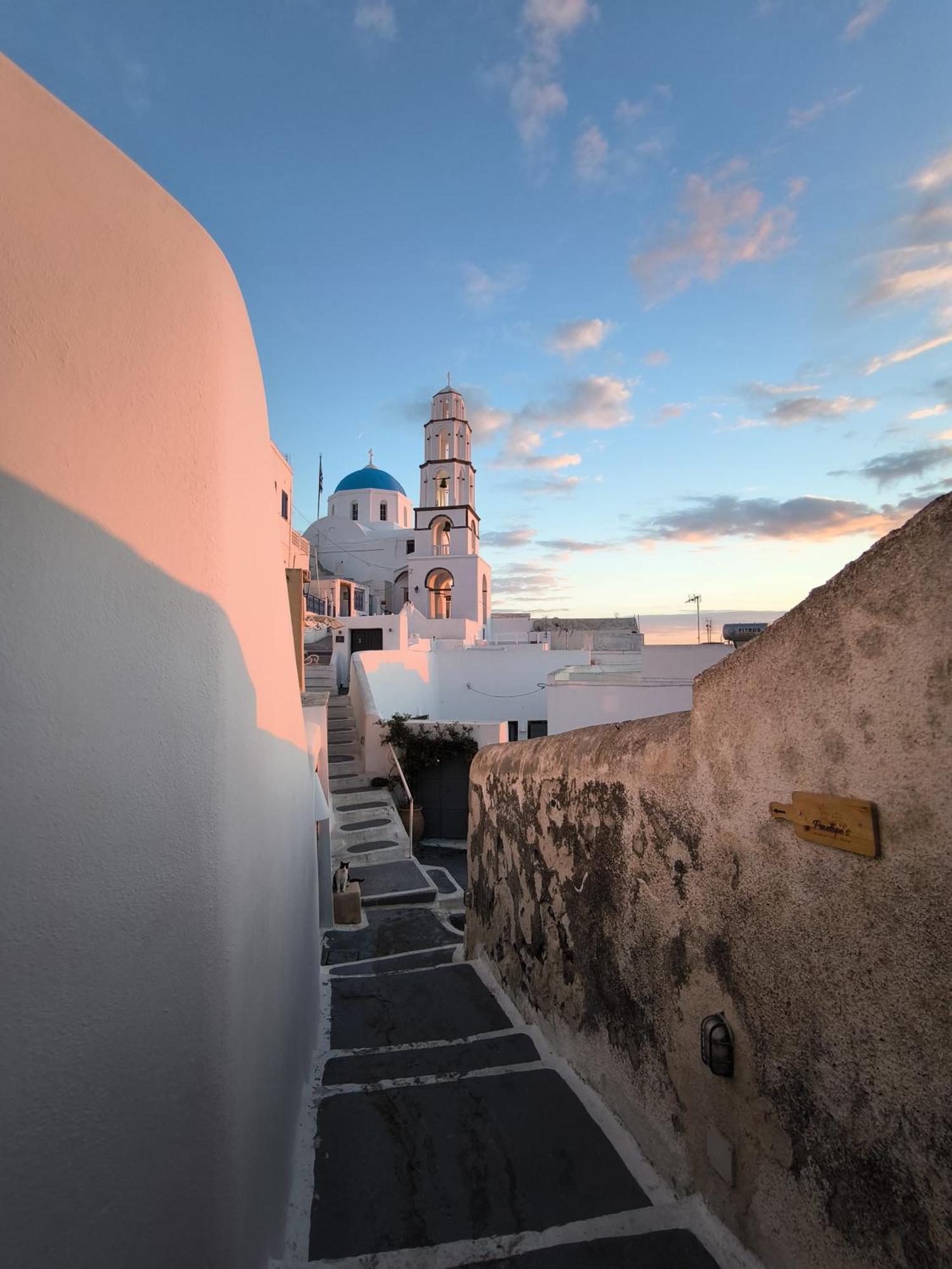 Imarkellis Santorini Pýrgos Esterno foto